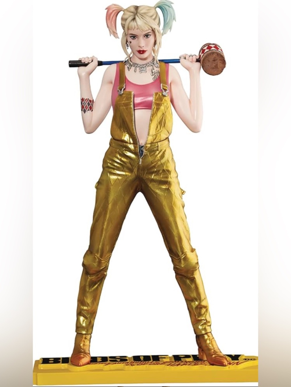 Authentic Harley Quinn dc comics birds of prey statue